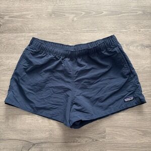 Patagonia Barely Baggy Shorts Dark Blue Women's L